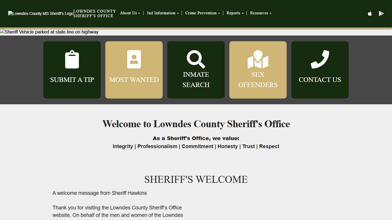 Lowndes County Sheriff’s Office, MS
